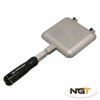 Panvica NGT Touster Toastie Maker - strieborný-čierny