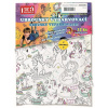 Obrúsky Vyfarbovacie Jednorožce 37x30 cm 12 ks