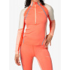Funkčné tričko dámske Kari Traa Alma Half Zip - coral