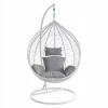 Záhradná závesná stolička - Závesné záhradné kreslo, voľne stojaci kokon kôš, VEĽKÁ hojdačka QN02 (Závesné kreslo Garden Detachment Bin Cocoon Veľký výkyv QN02)