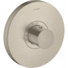 Axor ShowerSelect - Termostat HighFlow pod omietku, kartáčovaný nikel 36721820