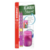 Školský set pre ľavákov - ceruzka STABILO EASYgraph S v ružovej farbe + gumy a strúhadla