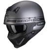 Prilba Scorpion COVERT-X Tussle Matt Silver Black Veľkosť: S (55-56 cm)