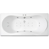 ARTTEC KRONA LUXUS 170 x 80 cm hydromasážna akrylátová vaňa PAN04389