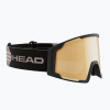 Lyžiarske okuliare HEAD Neves Pro 5K Kore S3 black/gold