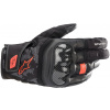 ALPINESTARS rukavice SMX-Z Drystar black/fluo red - XL