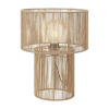 Stolová lampa v prírodnej farbe s tienidlom z juty (výška 38 cm) Soga – Markslöjd