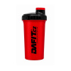 Dafit Šejker 700 ml červeno čierna, čierne logo