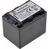 Baterie T6 Power Sony NP-FH70, 1400mAh, 9,5Wh, šedá