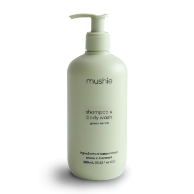 Mushie Organic Baby šampón na telo a vlásky 400ml Varianta: Green Lemon