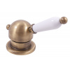 LABE - Mixážna páčka , Stará mosadz (Bronz) L568.0SM, RAV Slezák Farba: Stará mosadz (Bronz), Rozmer: 1/2