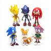 Bábika - 6ks / set 7cm Sonic the Hedgehog figúrky Zab (Bábika - 6ks / set 7cm Sonic the Hedgehog figúrky Zab)