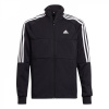 adidas Sereno Track Jacket Juniors Black/White 13 Years