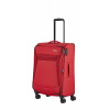 Stredný cestovný kufor na kolieskach TSA 70l Travelite Chios 080048 červená
