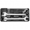 NEO TOOLS Klucze płasko-oczkowe 20-32 mm, zestaw 8 szt., wkładka