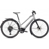 SPECIALIZED Turbo Vado SL 5.0 Step-Through EQ Brushed Aluminum / Black Reflective Veľkosť: XL