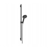 Hansgrohe Raindance Alive Select S - Set sprchovej hlavice, tyče a hadice, 3 prúdy, EcoSmart, matná čierna 24603670