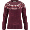 Fjällräven Övik Knit Sweater W Dark Garnet - S