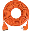 Solight predlžovací prívod - spojka, 1 zásuvka, 30 m, 3 x 1,5 mm2, oranžová (PS08)
