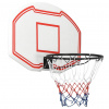 zahrada-XL Basketbalová doska biela 90x60x2 cm polyetén 93663