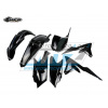 UFO Sada plastov Yamaha YZF250/14-18 + YZF450/14-17- farba čierna