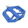 Pedále SHIMANO MTB Flat GR400 modré BMX, DH, slalom