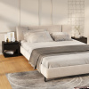 zahrada-XL Nočné stolíky 2 ks čierne 45x34x44 cm drevotrieska 809515