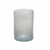 Nohel garden Váza DIAMOND VÁLEC ruční výroba skleněná d10x15cm