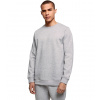 Build Your Brand Pánska mikina z organickej bavlny BY173 Heather Grey M