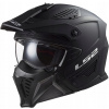 Otvorená prilba LS2 OF606 DRIFTER SOLID MATT BLACK odnímateľná čeľusť ECE 22-06
