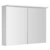 AQUALINE KAWA STRIP galéria s LED osvetlením 90x70x22cm, biela WGL90S