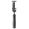 AppleMix Selfie tyč / monopod YESIDO + statív - teleskopický + Bluetooth diaľkové ovládanie / spúšť - otočný držiak - čierny