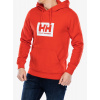 Mikina s kapucňou Helly Hansen HH Box Hoodie - alert red