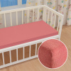 Detské froté napínacie prestieradlo do postieľky FR-001 Koralové 60 x 120 x 10 cm - do postieľky