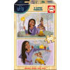 EDUCA Drevené puzzle Prianie 2x50 dielikov