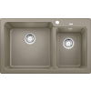 Blanco Naya 8 Silgranitový drez, 82x50 cm, tartufo 519652