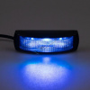 PREDATOR 4x3W LED, 12-24V, modrý, ECE R65