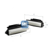 Vzduchový filter UFI 30.E57.00