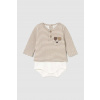 Body pre bábätká Mayoral Newborn 2728 2728.1Q.Newborn.9BYA hnedá 75