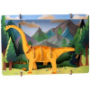 EscapeWelt 3D dřevěné puzzle Brontosaurus