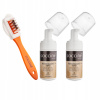 Coccine súprava na starostlivosť o obuv 2x NUBUCK CLEANER + KEFA NA NUBUK