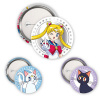 Abysse Corp Sailor Moon: Sailor Moon, Luna & Artemis Odznaky 3-Pack