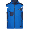James&Nicholson Pánska softshellová vesta JN845 Royal 4XL