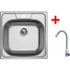 Sinks CLASSIC 480 + ELASTA nerez/šedá