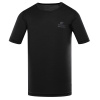 ALPINE PRO BASIK ČIERNA PÁNSKE RÝCHLOSCHNÚCE TRIČKO S COOL-DRY XS