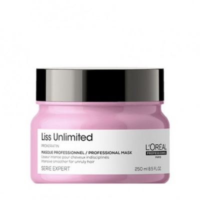 L'Oréal Professionnel Liss Unlimited Professional Mask 250 ml - Uhladzujúci maska na nepoddajné vlasy