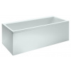 Laufen PRO voľne stojaca akrylátová vaňa 170x75cm +hliníková konštrukcia, biela H2319510000001