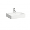 Laufen VAL Umývadlo do nábytku 55x42cm, s 1 otvorom pre batériu uprostred, biela H8102820001041