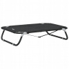 VidaXL pelech pre psa sivé 80 cm x 55 cm
