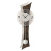 Kyvadlové nástenné hodiny 7425/1 AMS 70cm